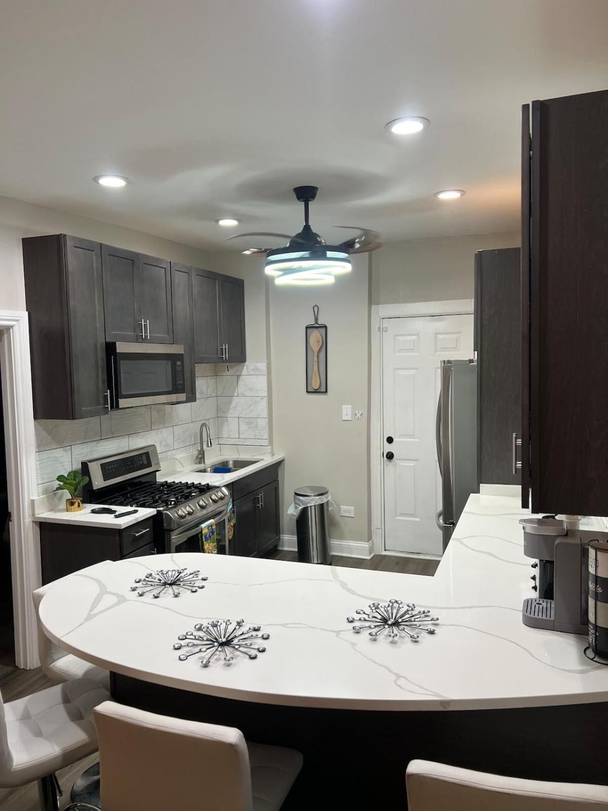 Appartamento Chic Retreat Chicago Esterno foto